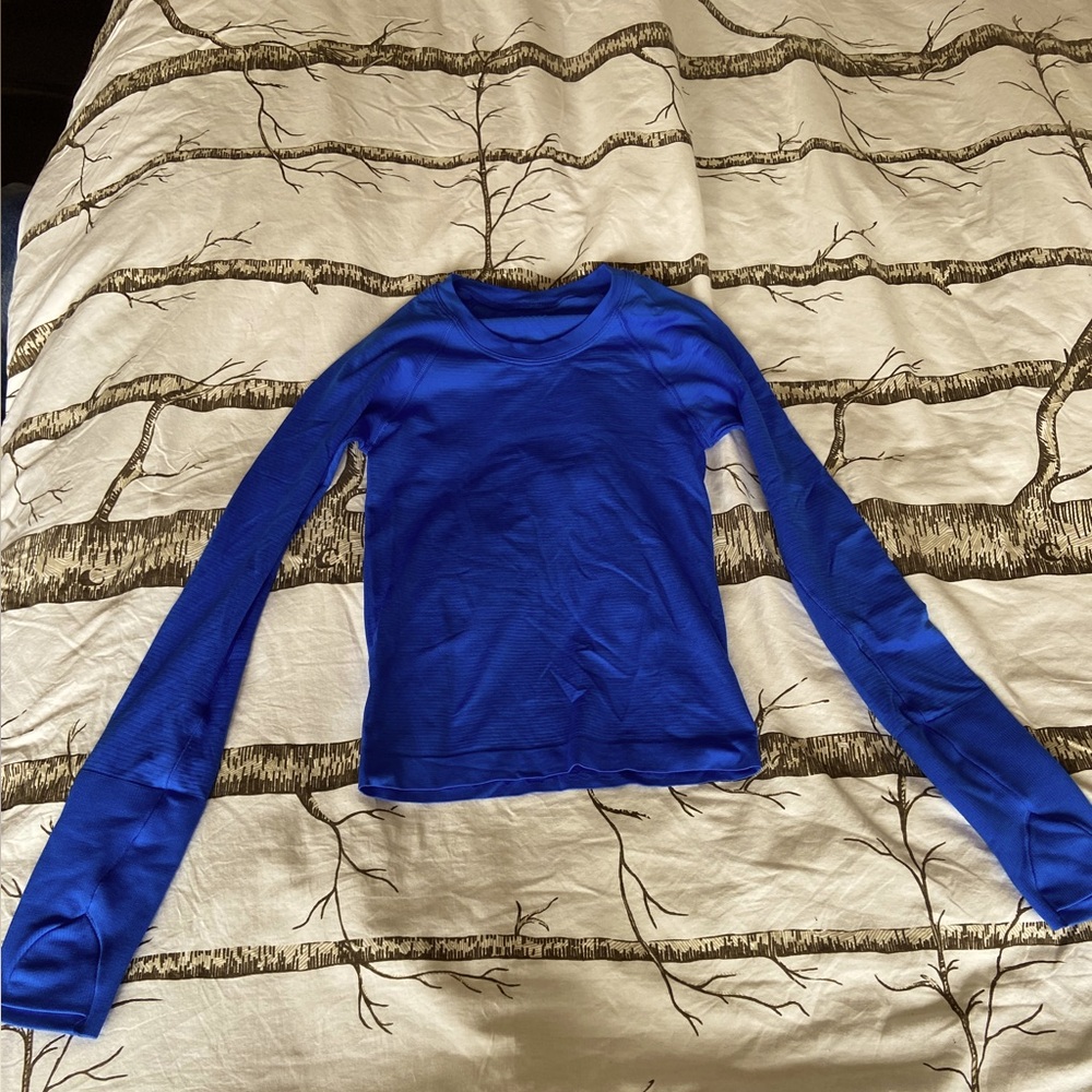 lululemon athletica Blue Muscle Tee